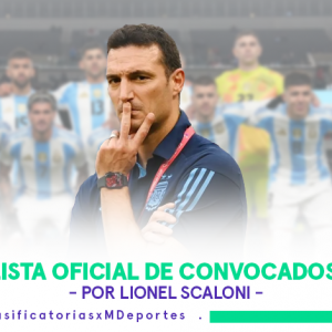 Con Lionel Messi: lista de convocados por Scaloni para enfrentar a Paraguay y Perú por Clasificatorias