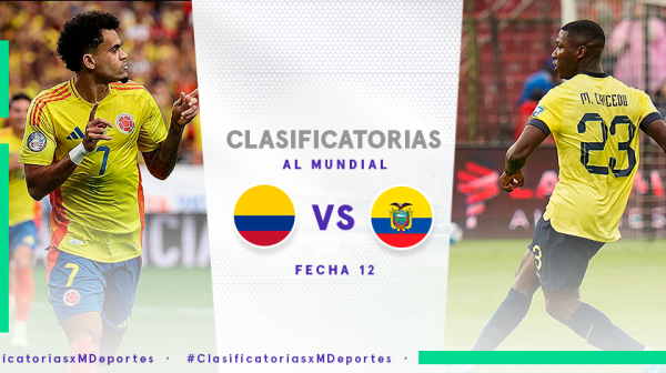 La selección colombiana se alistará para enfrentarse a Ecuador en el Estadio Metropolitano Roberto Meléndez en la duodécima fecha de las Clasificatorias.