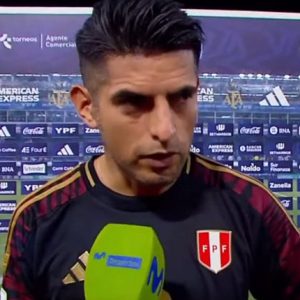 La selección peruana de fútbol cayó por la mínima en su partido ante Argentina por la fecha 12 de las Clasificatorias Sudamericanas.