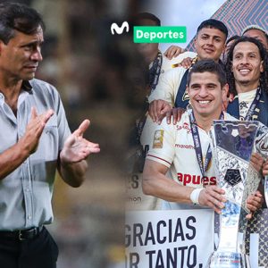 Fabián Bustos se pronunció ante los medios tras lograr el bicampeonato en el centenario de Universitario de Deportes