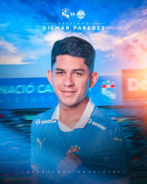 Sporting Cristal sorprende con la salida de GIlmar Paredes.