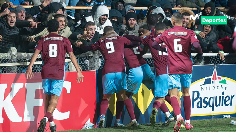 El Olympique Lyon, vigente subcampeón de la Copa de Francia, fue eliminado en los dieciseisavos de final por un equipo de quinta división.