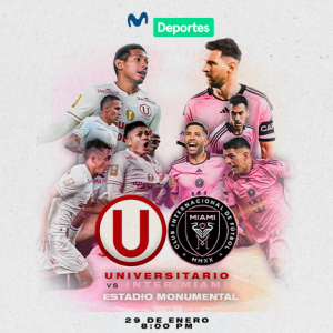 Universitario de Deportes se alista para un encuentro amistoso de alto calibre frente al Inter Miami, que llegará a Lima con sus máximas estrellas.