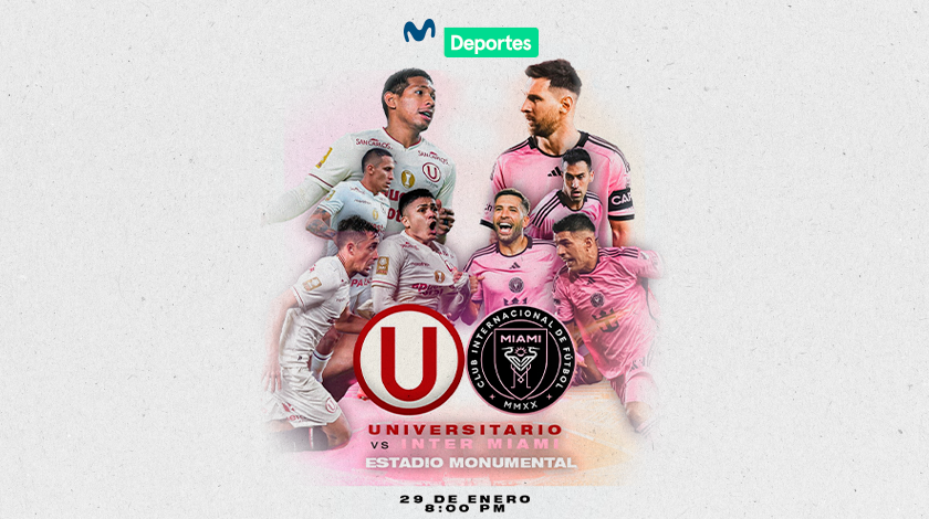 Universitario de Deportes se alista para un encuentro amistoso de alto calibre frente al Inter Miami, que llegará a Lima con sus máximas estrellas.