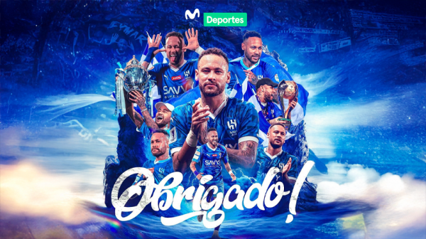 El astro brasileño anunció este martes su despedida del Al-Hilal saudí a través de un emotivo mensaje en sus redes sociales.