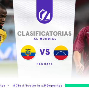 Ecuador y Venezuela se volverán a ver las caras en la jornada 13 de las Eliminatorias Sudamericanas rumbo al Mundial 2026.