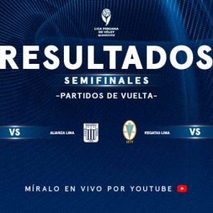 Programación de las semifinales de vuelta de la Liga Peruana de Vóley 2025