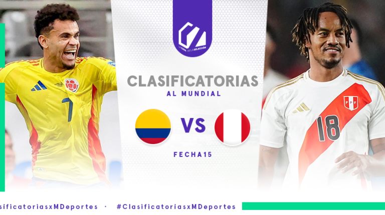 Colombia vs. Perú EN VIVO: horario y canal del partido por la fecha 15 de las Clasificatorias 2026